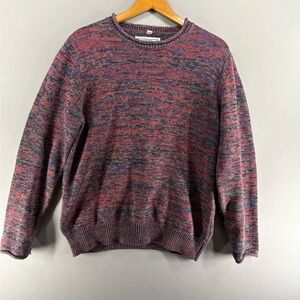 Schott Bros Men Sweater Hand Crafted Size Small Multicolor Cotton Knit